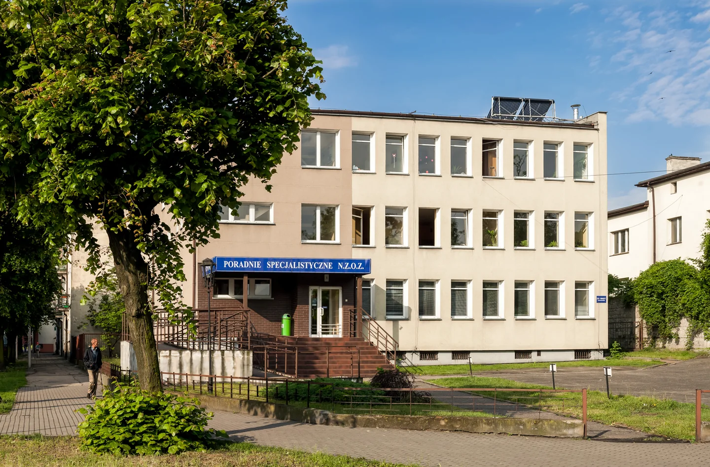 Budynek poradni terapii uzależnień przy ul. Lipowej 5 w Kaliszu.