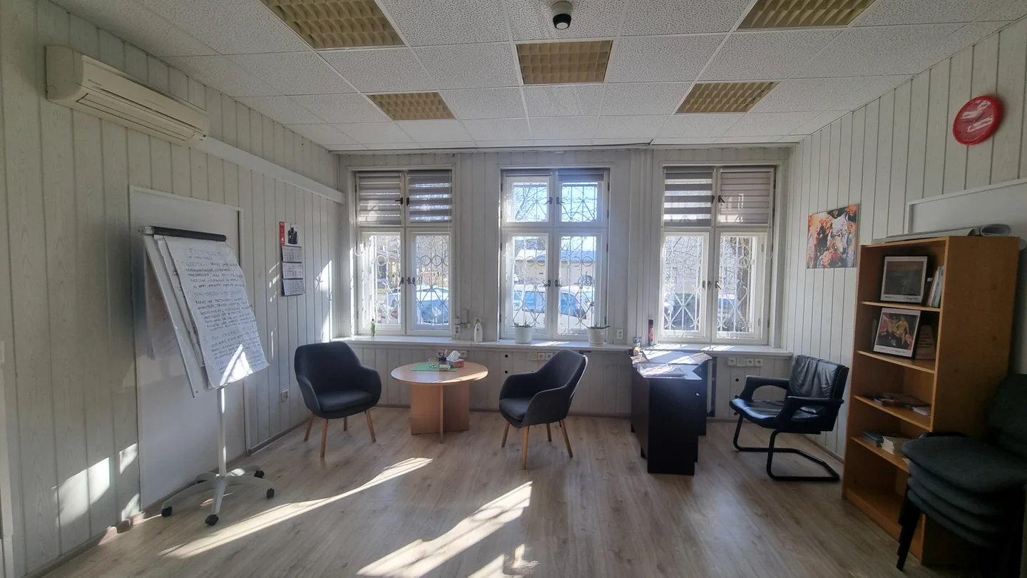 Gabinet rozmów w Centrum Psychoterapii i Leczenia Uzależnień Powrót z U w Szczecinie