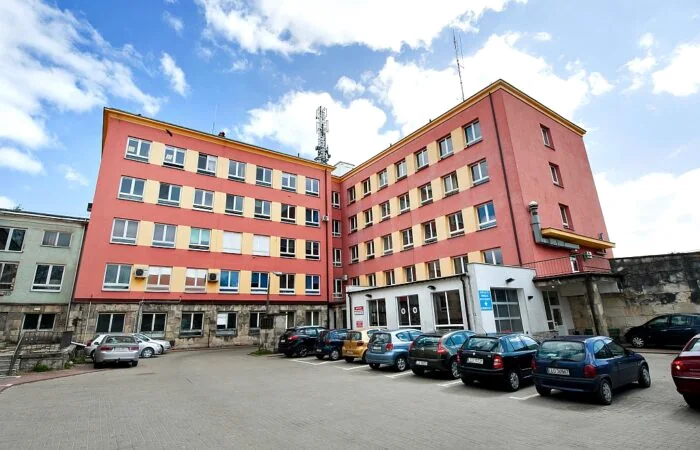 Budynki kompleksu Szpitala świętego Tadeusza w Łukowie